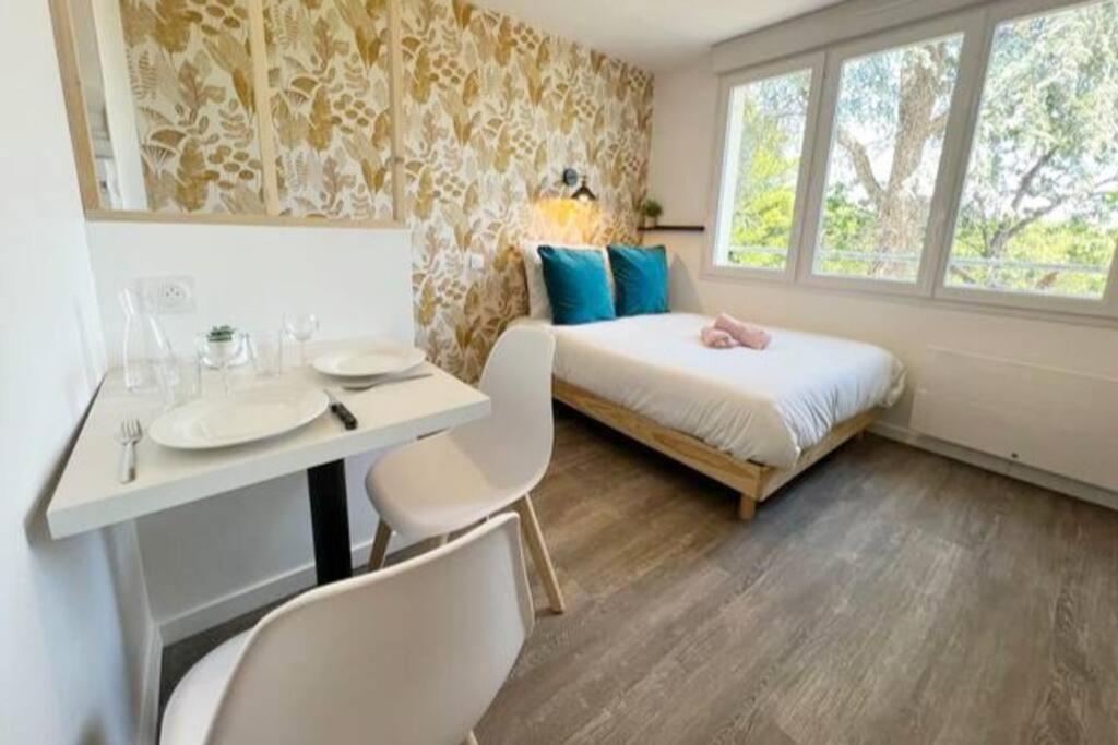 Suite Le Studio Mangue - Cosy & Vue Sur Le Jardin - Plages A Proximite Saint-Nazaire  Zewnętrze zdjęcie